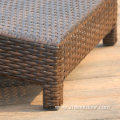 Rattan Furniture Outdoor Garden Aluminium Sun Lounger Pool